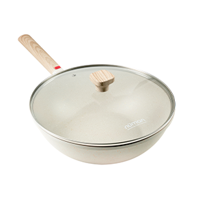 Wajan Stirfry 30 cm dengan Tutup Kaca Freya Series