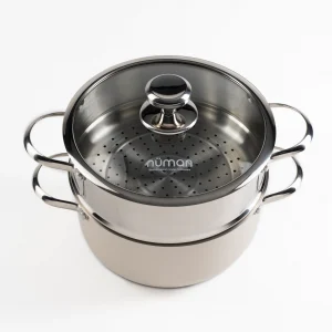 24CM CASSEROLE STEAMER SET WITH LID