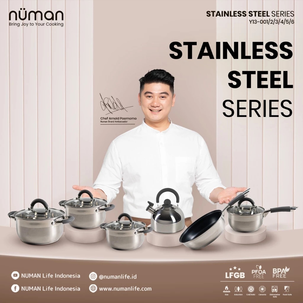 perlatan masak stainless steel