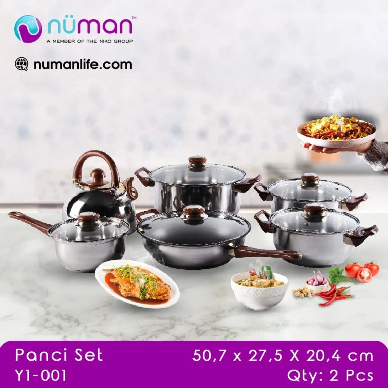 numan alat masak stainless steel